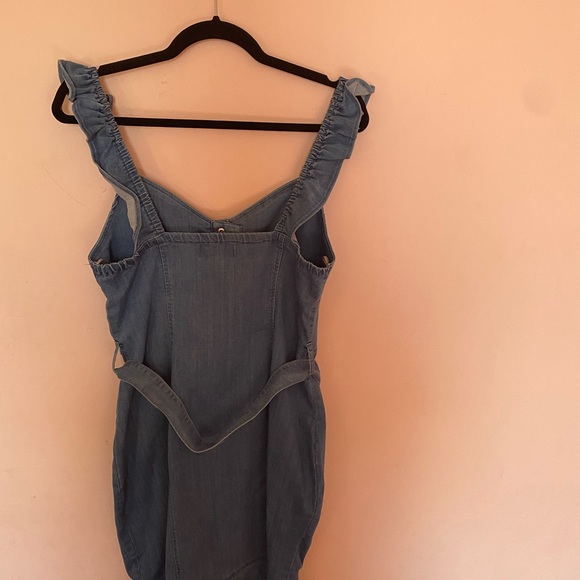 ⭐️Size S-L⭐️ Denim Dress STRETCHY - Picture 6 of 6